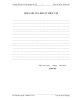 Hoàn thiện kế toán chi phí sản xuất và tính gia thành sản phẩm Công ty TNHH MTV Quốc Tiến