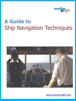 A guide to ship navigation techniques