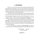 ĐỒ ÁN CÔNG TRÌNH NGẦM TRONG MỎ - ĐƯỜNG LÒ BẰNG XUYÊN VỈA