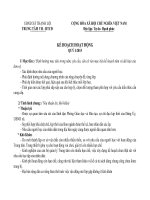 KẾ HOẠCH QUÝ I NĂM 2015  TRUNG TÂM VĂN HÓA HỌC TẬP CỘNG ĐỒNG