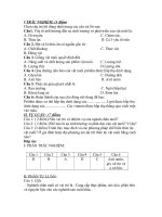 đề kiểm tra một tiết kì 2 công nghệ 7