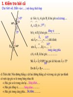 Chương I. §4. Hai đường thẳng song song