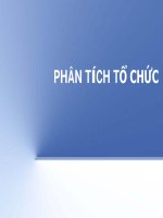 Bài giảng phân tích thiết kế hệ thống thông tin   chương 4 (phần 1)  phân tích tổ chức