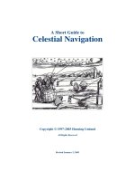 THIÊN VĂN HÀNG HẢI (A SHORT GUIDE TO CELESTIAL NAVIGATION)