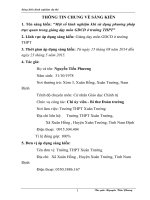 Một số kinh nghiệm khi sử dụng phương pháp trực quan trong giảng dạy môn GDCD ở trường THPT 