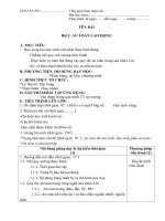 Giáo án thực hành điều chỉnh động cơ ô tô (CN 03 k4)