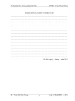 Báo cáo thực tập quản trị kinh doanh: Hoàn thiện công tác quản trị nhân sự tại Công ty TNHH An Điền