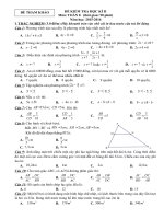 đề tham khảo hk2 toán 8