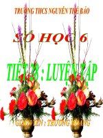 TIET 28 - LUYEN TAP - SH 6