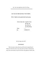 nghiên cứu công nghệ chuyển mạch quang