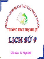 Bài 6 Các nước châu Phi Lịch sử 9