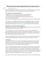 5 mẫu dự toán lập theo phương pháp lập đơn giá xây dựng công trình