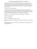 CÁC TRƯỜNG hợp GHI SAI hóa đơn và CÁCH xử lý