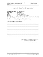 Báo cáo thực tập: Thực trạng các phần hành kế toán tại Công ty Cổ phần đầu tư xây dựng và phát triển năng lượng Phúc Khánh