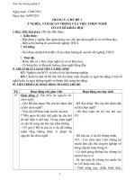 Giáo án hướng nghiệp 9 trọn bộ mới