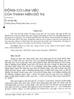 Động cơ làm việc của thanh niên đô thị - TS. Lê Văn Hảo