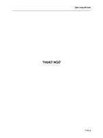 Quy trình 1 số nghiệp vụ kế toán