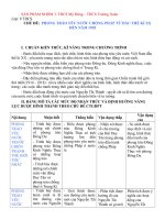 ĐỔI MỚI KIỂM TRA ĐÁNH GIÁ MÔN LỊCH SỬ TRUNG HỌC CƠ SỞ