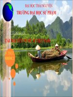 thao luan ve tai nguyen nuoc