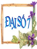 Chương II. §7. Đồ thị của hàm số y = ax (a ≠ 0)