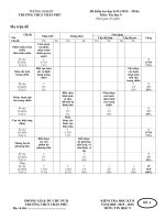 DE THI TIN HOC 9 HKII + ma tran