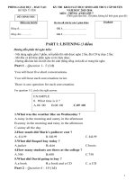 ĐỀ THI HSG 7 -NĂM 2016