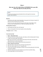 Sổ tay hướng dẫn thực hành tập huấn và truyền thông môi trường  BDKH tại cộng đồng  phần 2