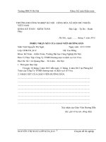 Hoàn thiện kế toán chi phí sản xuất và tính giá thành dịch vụ sửa chữa, bảo dưỡng xe ô tô tại Công ty TNHH thương mại và dịch vụ ô tô Viva