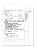 Giáo án phụ đạo học sinh môn tiếng Anh