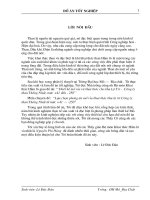 đồ án tốt nghiệp ngành khai thác mỏ