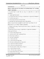 Báo cáo thực tập: Hạch toán nghiệp vụ kế toán tại công ty cổ phần đầu tư và phát triển CHINHHA