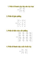 1. PHẦN TỬ THANH CHỊU KÉO NÉN DỌC TRỤC