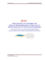 phân tích kết cấu dầm nhiều lớp dùng lý thuyết biến dạng cắt bậc cao và phương pháp phần tử hữu hạn đẳng hình học 