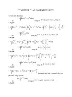 Lời giải chương 2 tich phan boi