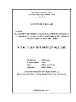 Xác định tỷ lệ nhiễm và một số đặc tính của vi khuẩn staphylococcus aureus gây ô nhiễm trên thịt lợn bán ở một số chợ của tỉnh bắc giang 
