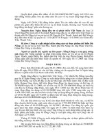 BÌNH LUẬN BẢN ÁN