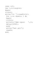 đếm ngược pascal(bt vòng lặp)