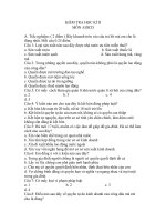 kiểm tra học kì 2 gdcd9