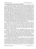 Giải pháp xây dựng nội dung chuyên đề ngoại khóa giáo dục văn hóa ẩm thực trà qua phần i bài 48 – chế biến sản phẩm cây công nghiệp và lâm sản – công nghệ 10 