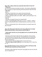 ĐỀ CƯƠNG ôn tập địa lí 7 học kì II