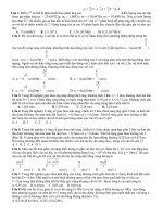 ĐỀ ÔN + GIẢI CHI TIẾT