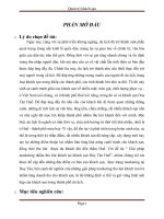 Giải pháp marketing nhằm thu hút khách tại khách sạn Duy Tân Huế