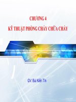 Kỹ thuật phòng cháy chữa cháy