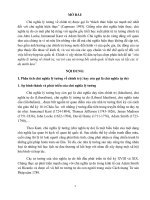 chủ nghĩa lý tưởng về chính trị, vai trò của nó trong bối cảnh quốc tế hiện nay và lấy các ví dụ minh họa 