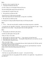 ĐỀ CƯƠNG CÔNG NGHỆ LỚP 7 HỌC KÌ II