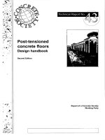 No 43 post tensioned concrete floors design handbook – the second edition