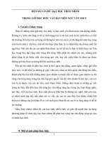 chuyen de DẠY HỌC THEO NHÓM TRONG GIỜ ĐỌC HIỂU VĂN BẢN MÔN NGỮ VĂN THCS