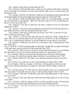 CÂU hỏi QUẢN lý KINH tế VÙNG LÃNH THỔ có đáp án 