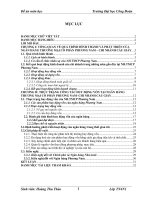 khoá luận tốt nghiệp Một số giải pháp nâng cao hiệu quả huy động vốn tại NH TMCP phương nam – chi nhánh cầu giấy