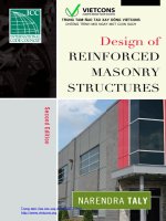 Design of reinforce masonry structure   second edition   ICC 